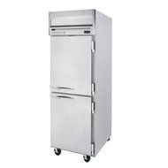 Beverage-Air HFS1-1HS 1 Section Solid Half Door Reach-In Freezer 24 cu. ft. Stai
