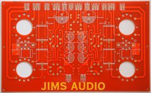 Single board stereo PP Tube 2A3 power amplifier PCB N2
