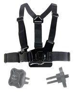 DURAGADGET Adjustable Chest Harness Mount With Quick Release-Buckle For GoPro Hero 1, Hero 2, Hero 3, Hero 3+...