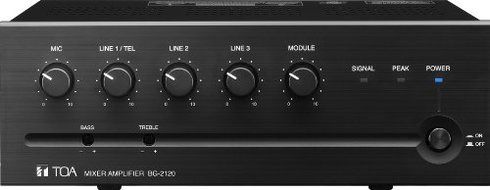 TOA BG-2120 120 Watt Mixer Amplifier N2