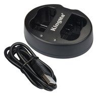 Andoer KingMa Dual 2-Channel ENEL14 Battery Charger for Nikon D3100 D3200 D5100 P7100 P7000 N28