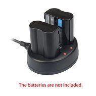 Andoer KingMa Dual 2-Channel ENEL14 Battery Charger for Nikon D3100 D3200 D5100 P7100 P7000 N29