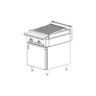 Vulcan VCBB24B V Series Heavy Duty Range gas 24&quot; charbroiler 65,000 BTU