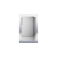 Summit CM411LCSS 20&quot; Medically Approved Compact Refrigerator with 4.1 cu. ft. Capacity Professional Towel Handle... N4