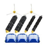 Hongfa Irobot Roomba Filters and Brushes Roomba Flexible Beater Brush Roomba Bristle Brush Roomba 3-armed Side...