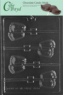 Cybrtrayd B065 Chubby Baby Feet Lolly Baby Chocolate Candy Mold