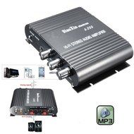 ELEGIANT 200W Mini Hi-Fi 2.1 Amplifier Booster Radio MP3 Stereo for Car Motorcycle Home N2