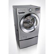 LG Electronics WM3370HWA 4.3 cu. ft. High-Efficiency Front Load Washer with Steam in White, ENERGY STAR Graphite... N5