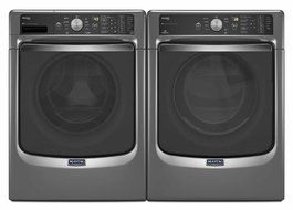 Maytag Power Pair- Heritage Series Mega Capacity HE Front Load Laundry System With Steam Options and matching... N2