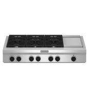 Kitchenaid KGCU483VSS Commercial-Style Gas Cooktop N2