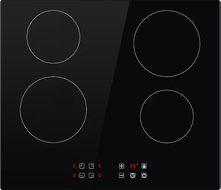 Empava 24" Built-in Touch Control Tempered Glass Electric Induction Cooktop, 6000W, 220V, Black
