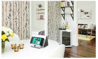 Close Contact Induction Speakers and Phone Support Loudspeakers White N5