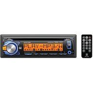 DUAL DC515Bi Single-DIN In-Dash CD AM/FM Receiver with Built-in Bluetooth, Direct USB Control for iPhone/iPod...