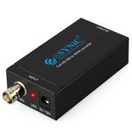 ESYNiC SDI to HDMi Converter Mini 3G SDI HDMi Adapter - Full HD 1080P SDI to HDTV Video Audio Converter - Supports... N5