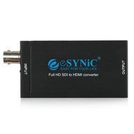 ESYNiC SDI to HDMi Converter Mini 3G SDI HDMi Adapter - Full HD 1080P SDI to HDTV Video Audio Converter - Supports... N7