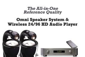 Pluto Ultimate Stereo Speaker System &amp; Wireless 24/96 HD Audio Player - Black N4