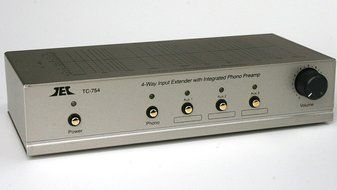 TCC TC-754 RIAA SILVER Phono Preamp (Pre-amp, Preamplifier) With Three Switchable Aux Inputs &amp; Variable Output... N2