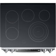 Samsung NE58F9710WS Slide-in Electric Range with FlexDuo Oven N5
