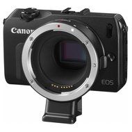 Canon Mirrorless interchangeable-lens camera EOS M double lens kit (Black) EOSMBK-WLK with EF-M 18-55mm F3.5-5.6... N6