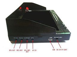 RX LCD5802 5.8GHz 7inch LCD Diversity Receiver Monitor for RC FPV (black) N2