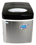 Newair AI-215SS Stainless Steel Portable Ice Maker with 50 Lbs. Daily Capacity N3