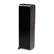 Q Acoustics 3050 Floorstanding Speakers (Gloss Black) with QED Silver Anniversary XT Speaker Cable Pair 6.5 Feet... N3