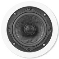 New In-Ceiling KEVLAR 2-Way 5.25" Audio In Wall Speakers with Pivoting Soft D...