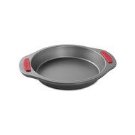 Nordic Ware Freshly Baked Round Layer Cake Pan, 9&quot;, Metallic