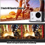Andoer 2&quot; Sports Action Camera 4K 24fps 1080P 60fps 5X Zoom 20MP Full HD 170&deg; Wide-angle Lens Built-in Gyro Anti-Shake... N3