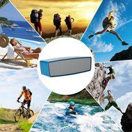 Blueone Outdoor Speaker HIFI Wireless Bluetooth Subwoofer Speakers for Cell Phones - Blue N3