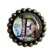 A.B Crew 42mm Antique Glass Cabinet Knobs Home Decor Cupboard Drawers Pulls Handles Unique Hardwares Fittings,... N24