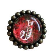 A.B Crew 42mm Antique Glass Cabinet Knobs Home Decor Cupboard Drawers Pulls Handles Unique Hardwares Fittings,... N26