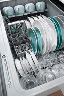 DishDrawer Tall Series DD24SDFTX7 24" Semi Integrated Single Drawer Dishwasher with 7 Place Settings 9 Wash Cycles... N5