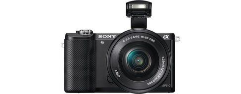 Sony a5000L Digital Camera with SEL-1650 Zoom Lens - Black (20.1MP) 3 inch LCD N9