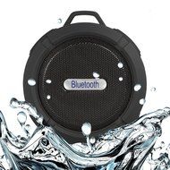 Portable Waterproof outdoor wireless stereo Bluetooth 3.0 Shower speaker With Mini USB Connection (Black) N3