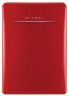 Daewoo Retro Compact Refrigerator 2.8 Cu Ft, Pure Red N3