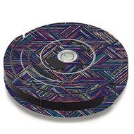 Skin Decal Vinyl Wrap For IRobot Roomba 650 655 Vacuum / Triangle Weave