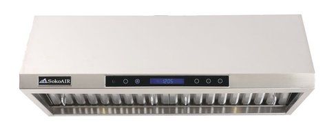 36" SokoAir SK-UC3710 STAINLESS STEEL UNDER CABINET RANGE HOOD