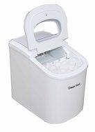 Magic Chef MCIM22W 27 lb Ice Maker, White N5