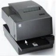 NCR 7168 Receipt-Slip Printer (2-Sided, 80mm, RS232/USB, MICR and Knife) - Color: Charcoal 7168-2013-9001