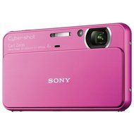 Sony T Series DSC-T99/P 14.1 Megapixel DSC Camera with Super HAD CCD Image Sensor (Pink)