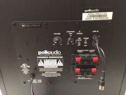 Polk Audio PSW10 Subwoofer 10" Powered N4