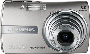 Olympus Stylus 810 8MP Digital Camera with 3x Image-Stabilized Optical Zoom