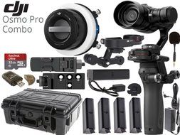 DJI OSMO Pro Bundle - Includes DJI Focus Handwheel, 4 Batteries, Zenmuse X5, Osmo X5 Adapter, Pro Series Hard... N3