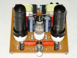 Gowe&reg; HIFI stereo 2.0 Channel power amplifier board tube 6N2+6N9N Class A Diy Kit N3