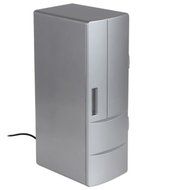 NAMEO Mini USB Fridge, Plug &amp; Play Beverage Drink Cans Cooler Warmer Refrigerator with 2 Switch Modes N5
