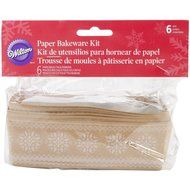 Wilton 1912-5087 6-Count Christmas Holiday Sweet Swap Mini Loaf Kit