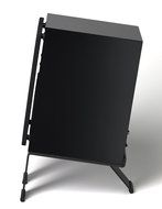 NHT SuperPower 90-Watt Powered Speaker (Gloss Black, Single) (Discontinued by Manufacturer) N9