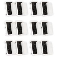 Theater Solutions CS6W In Wall 6.5" Speakers Surround Sound Home Theater 6 Pair Pack 6CS6W