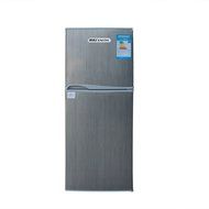 122L 2-Door Ice Cream Top Freezer Beer Soda Beverages Refrigerator Cooler Home Apartment Size Compact Vertical... N5